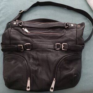 Chocolat Blu Leather Satchel/Handbag